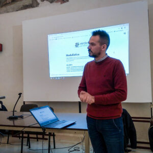 Ivano Manca dell'Associazione Verdesalis di Nardò