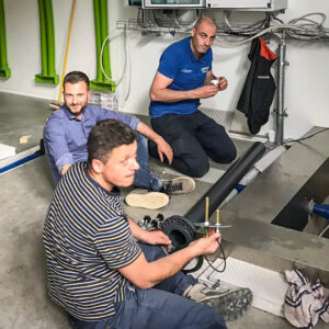 Vittorio Arenella e Ferriplastic a lavoro